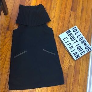 Theory Woman’s Wool Turtleneck Minidress